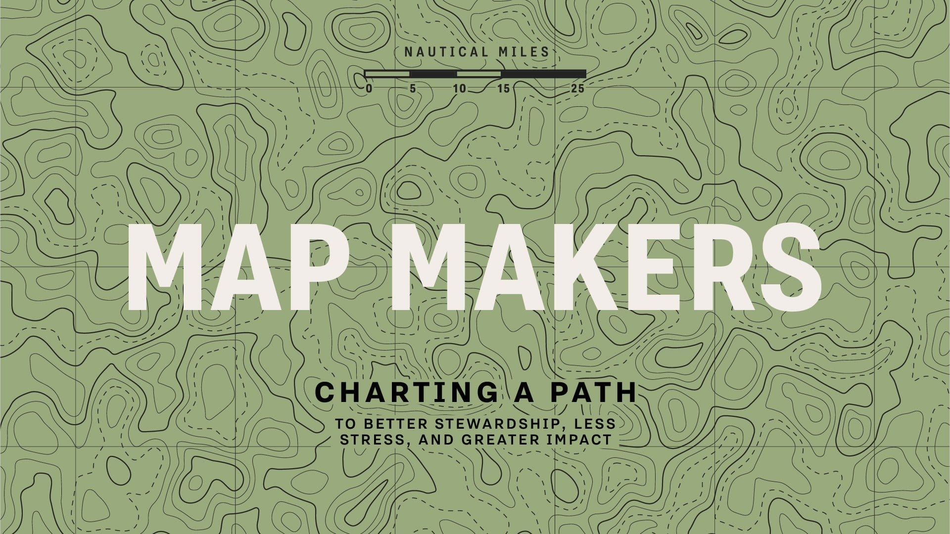 Map Makers Crossing Church - Map Makers Broadcast Title Slide Dark